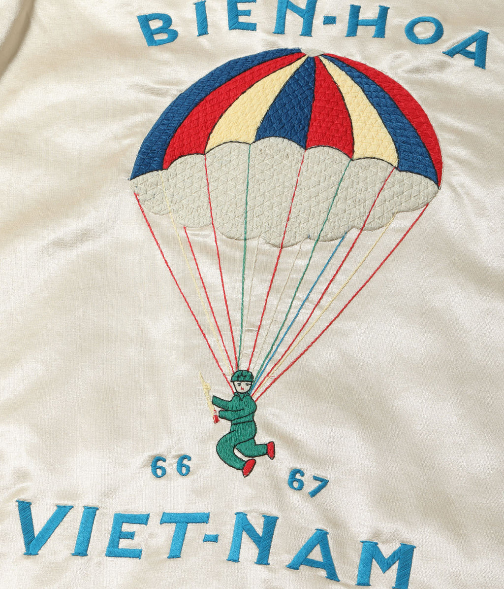 Mid 1960s Style Satin Vietnam Jacket "PARACHUTE"