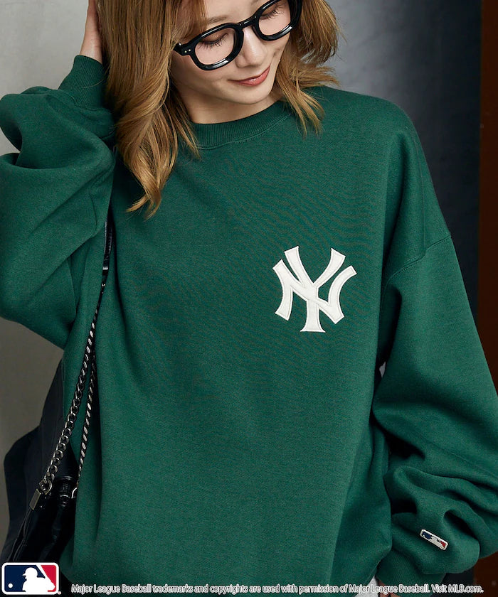 Custom MLB Fleece Crewneck Logo Sweatshirt Limited Edition