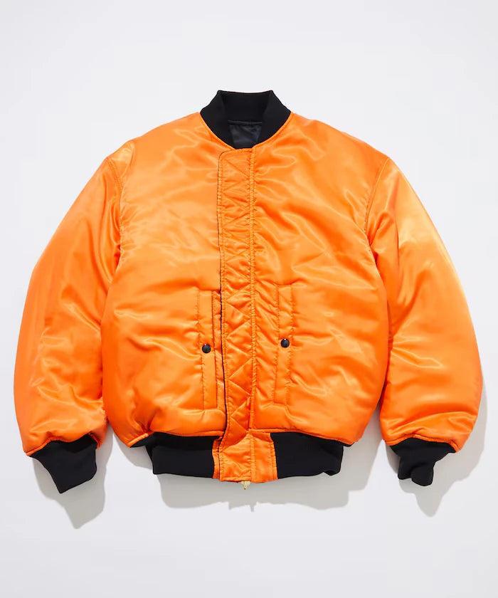 3M Reflector Patch Magazine Pocket Nylon Twill Flight Jacket “MA-1”