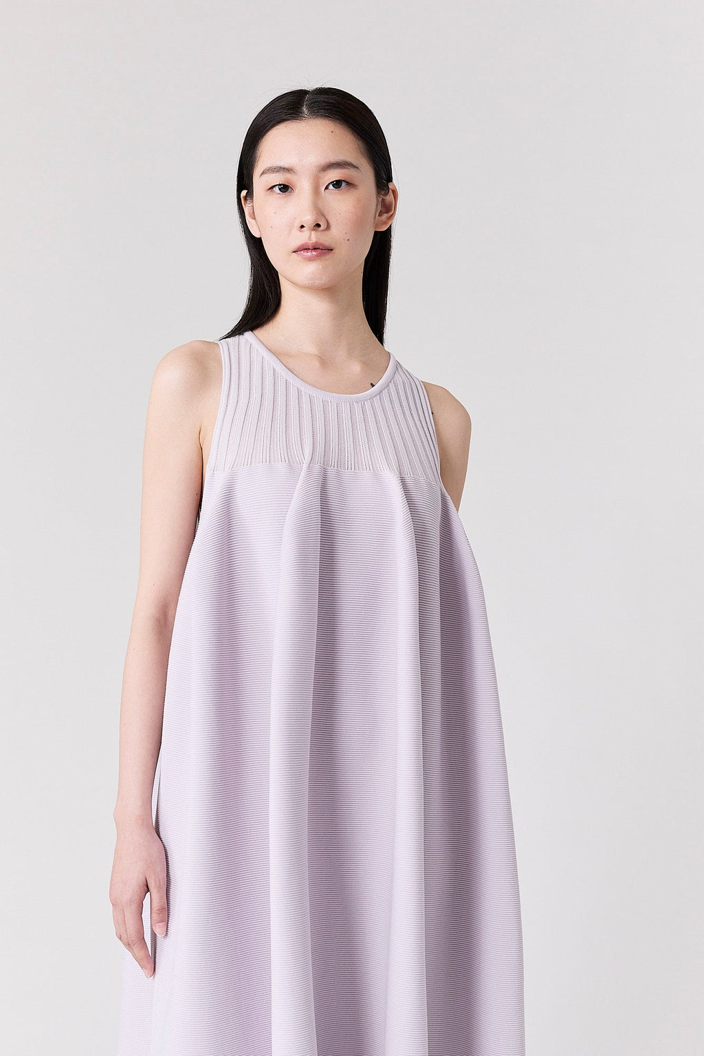 POTTERY LUCENT SLEEVELESS BUST FLARE DRESS