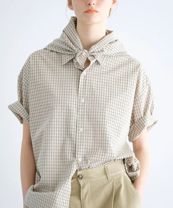 LOVE POP STUDIO Half Sleeve Shirt with Scarf Limited Edition