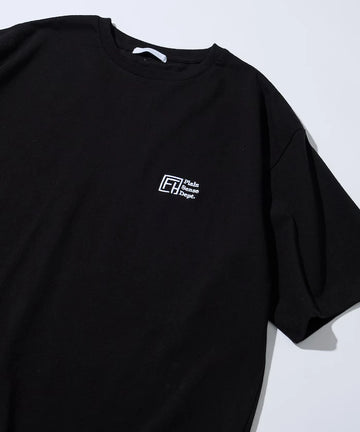 6 Ounce Front Logo Embroidered Crew Neck T-Shirt / One Point Design T-Shirt LEFT CHEST EMBROIDERY PSD
