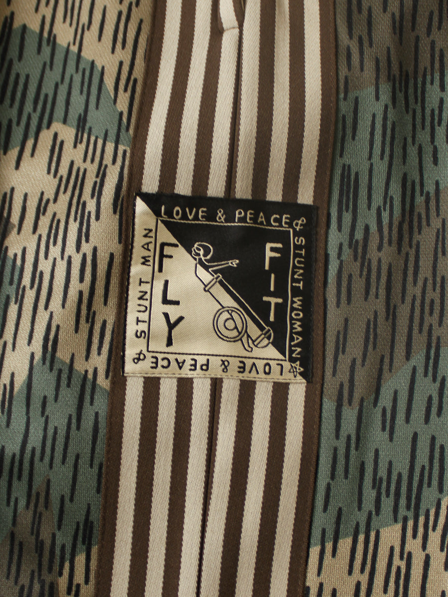 Smooth Jersey Rain Camouflage Baggy Track...