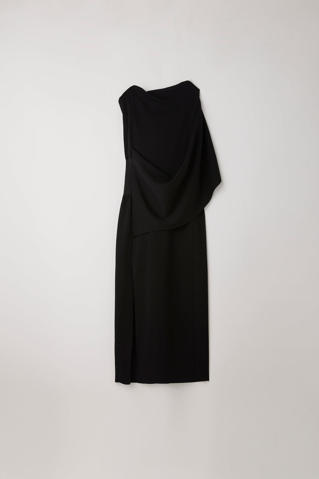 AC MILAN DRAPED SLEEVELESS DRESS