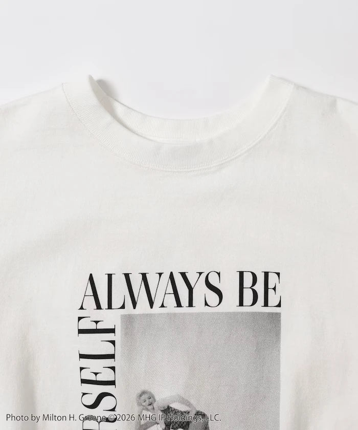 Marilyn Monroe Short Sleeve Monochrome Photo T-shirt