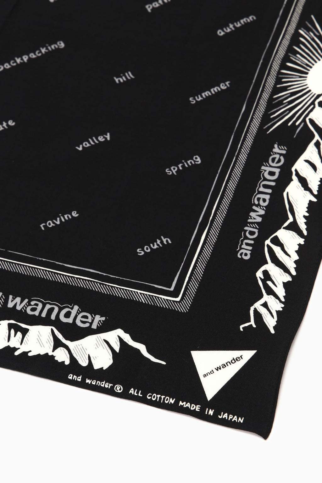 reflective words bandanna