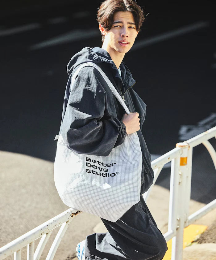 BetterDays Studio × FREAK'S STORE Drawstring Ripstop Tote Bag