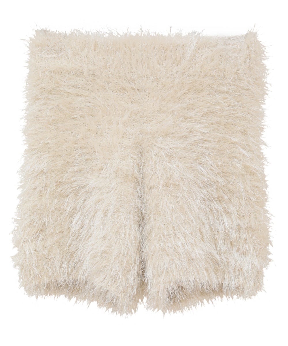 SHAGGY SHORT KNIT PANTS
