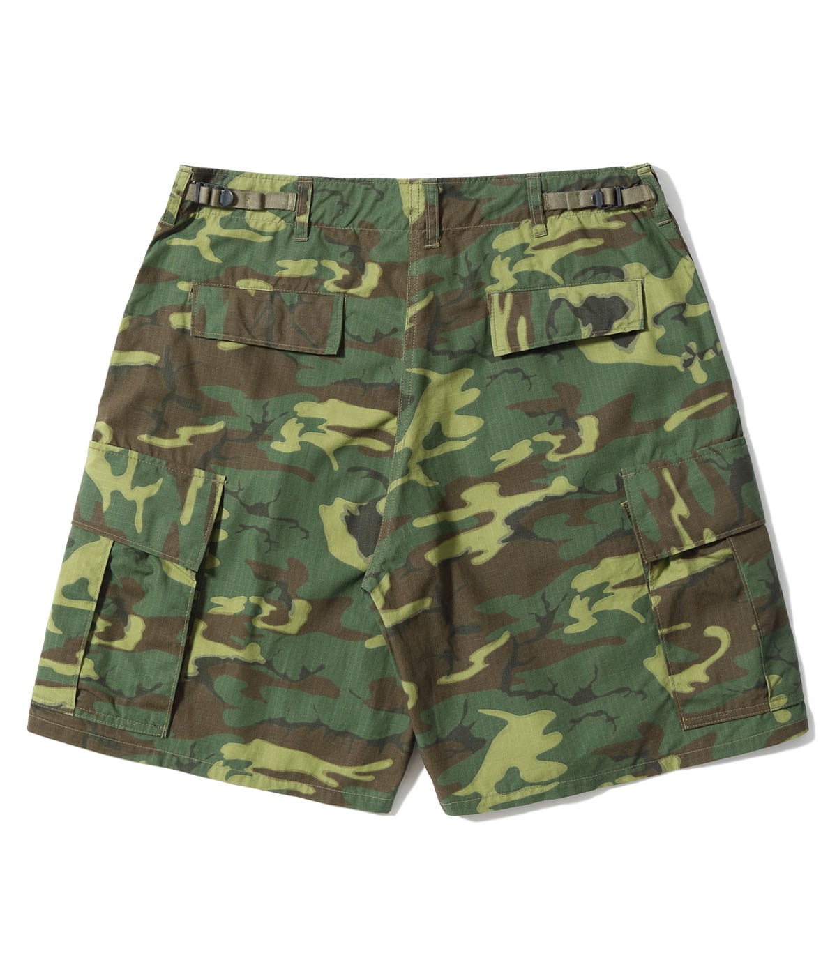 TROUSERS, MAN'S, CAMOUFLAGE COTTON, WIND RESISTANT POPLIN, CLASS 2 SHORTS