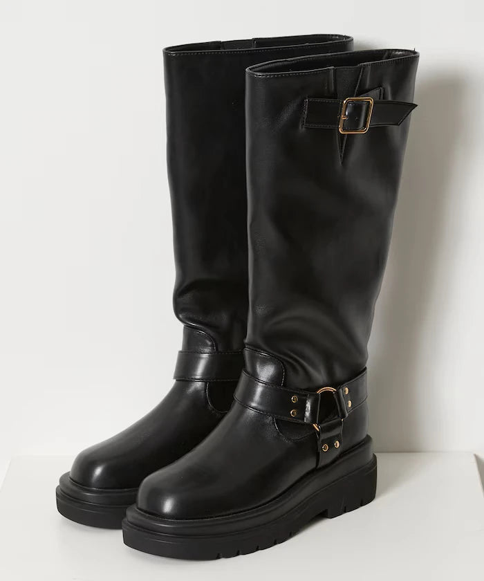 Long Engineer Boots