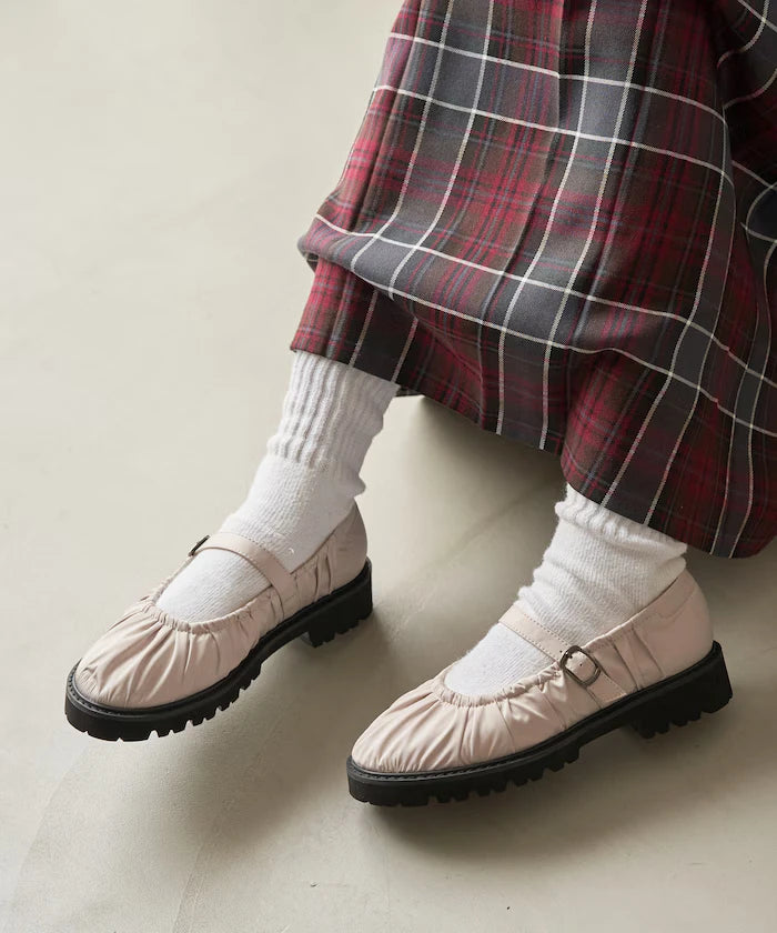 Platform Belt Ballet Shoes