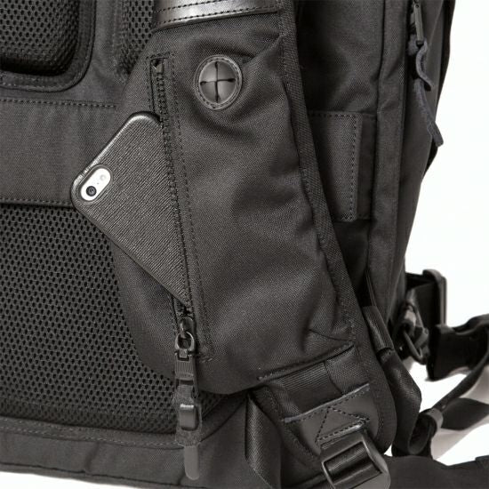 CORDURA DOBBY 305D 3WAY BACK PACK sizeS/BLACK