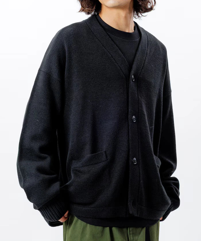 Relaxed Fit Easy Care Washable V-Neck Cardigan