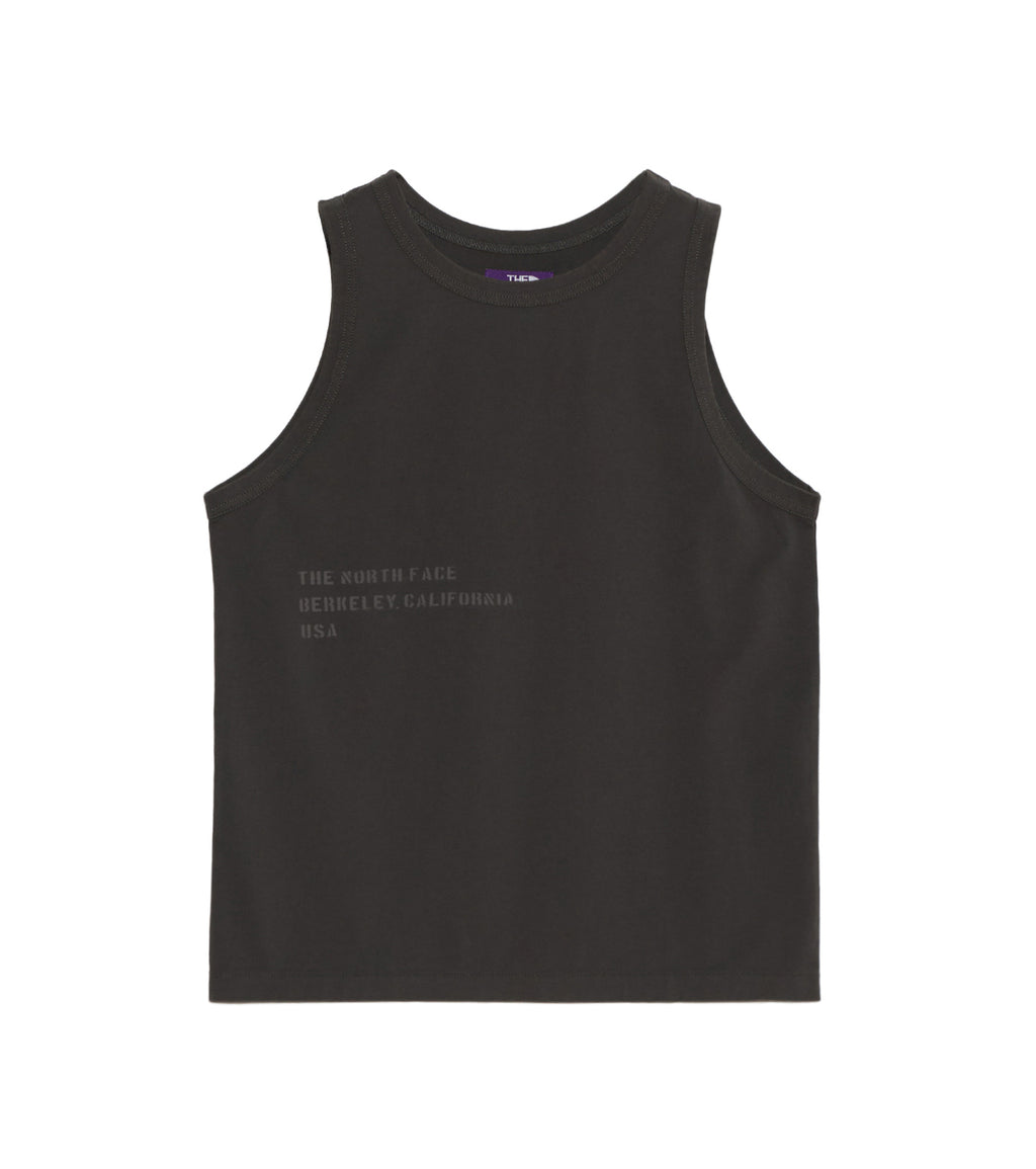 Garment Dyed Lettered Field Tank