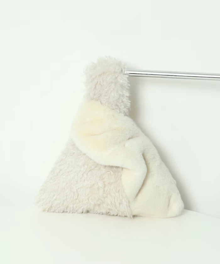 Faux Fur Combination Tote Bag