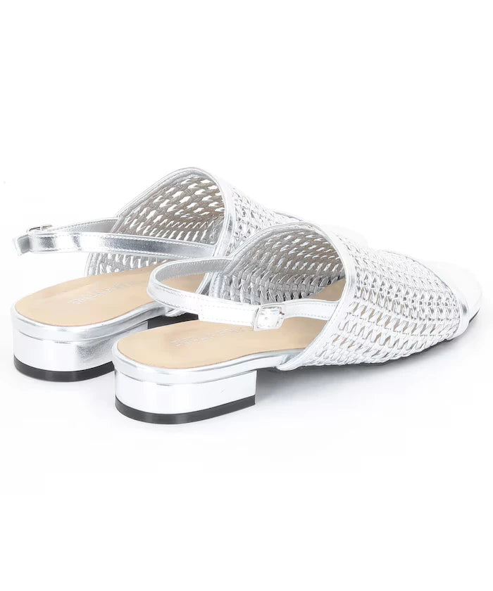 Leather Mesh Sandal