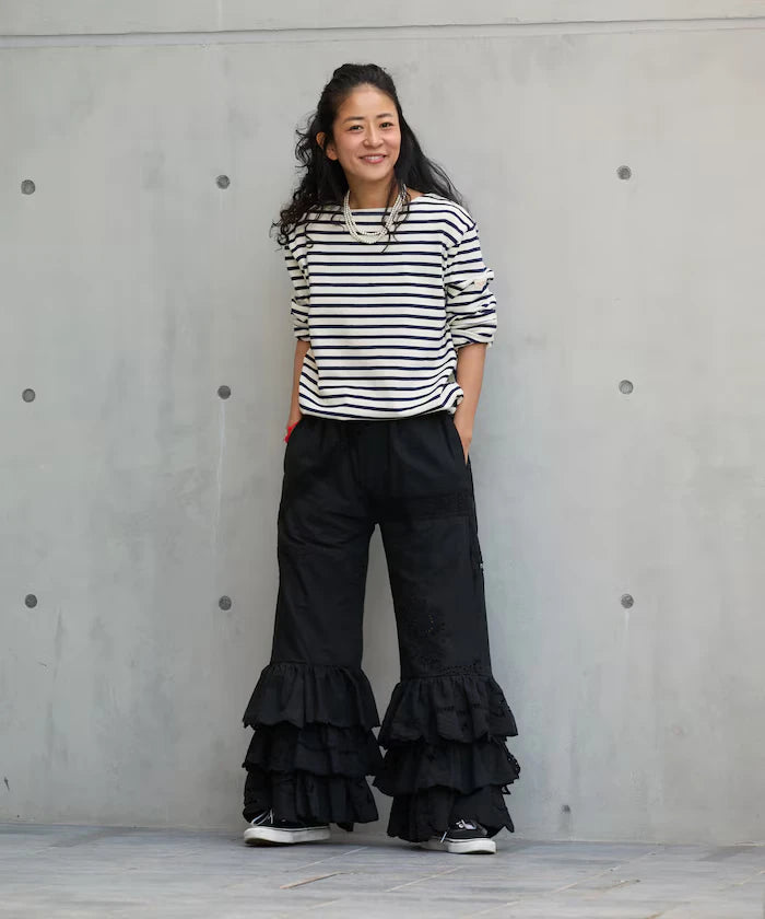 vintage lace tablecloth remake easy pants