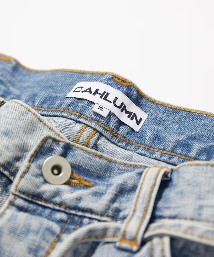 Selvedge Denim Baggy Shorts