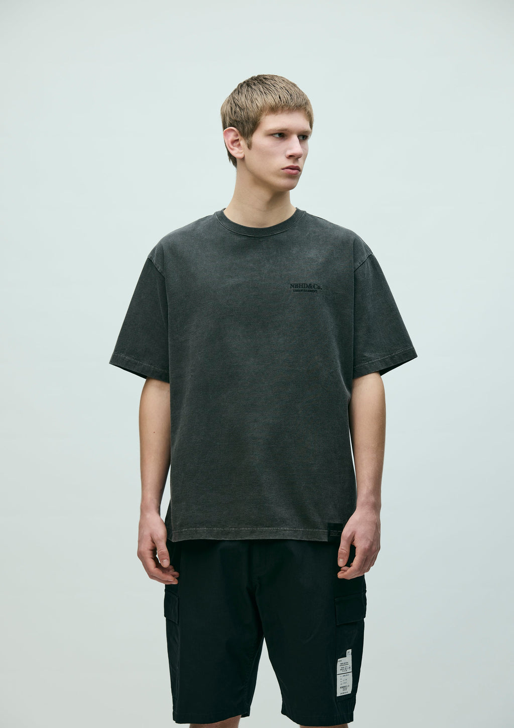 Pigment Dyed Crewneck Ss