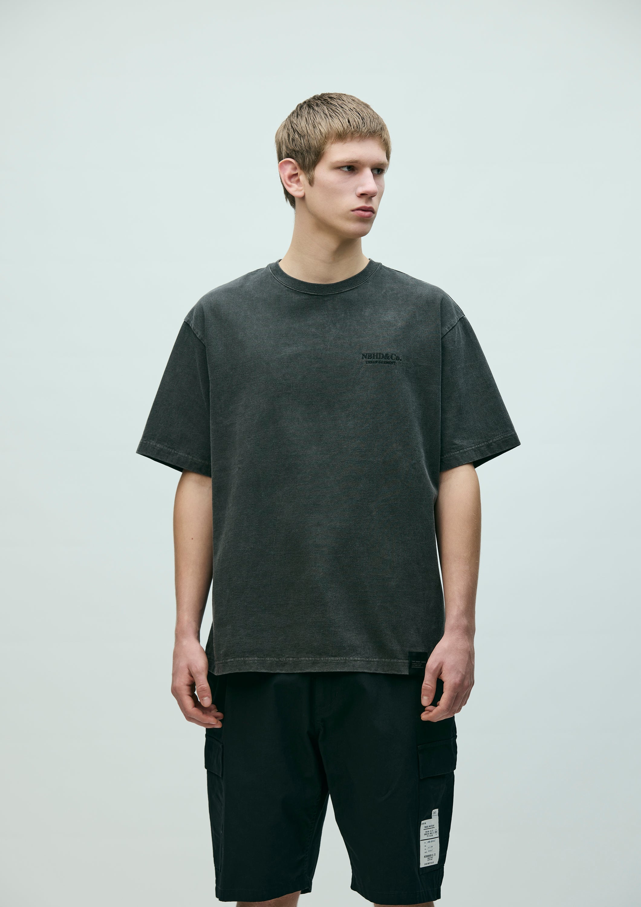 Pigment Dyed Crewneck Ss