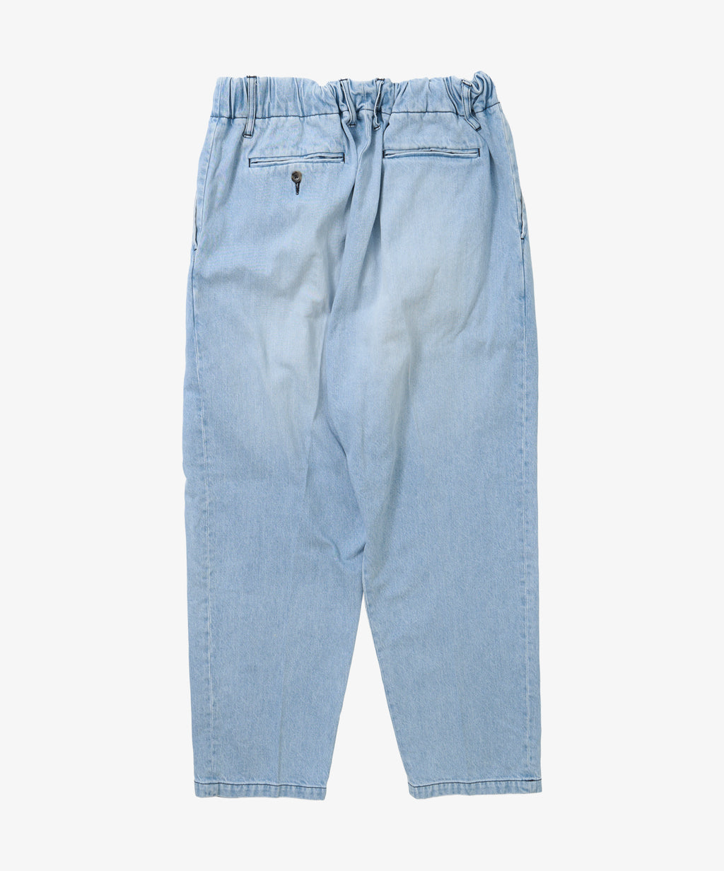baggy trousers denim bleached