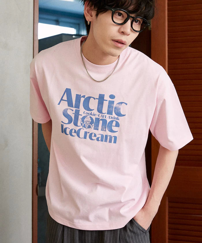 Love Pop Studio Ice Cream Shop Logo T-Shirt Limited Edition