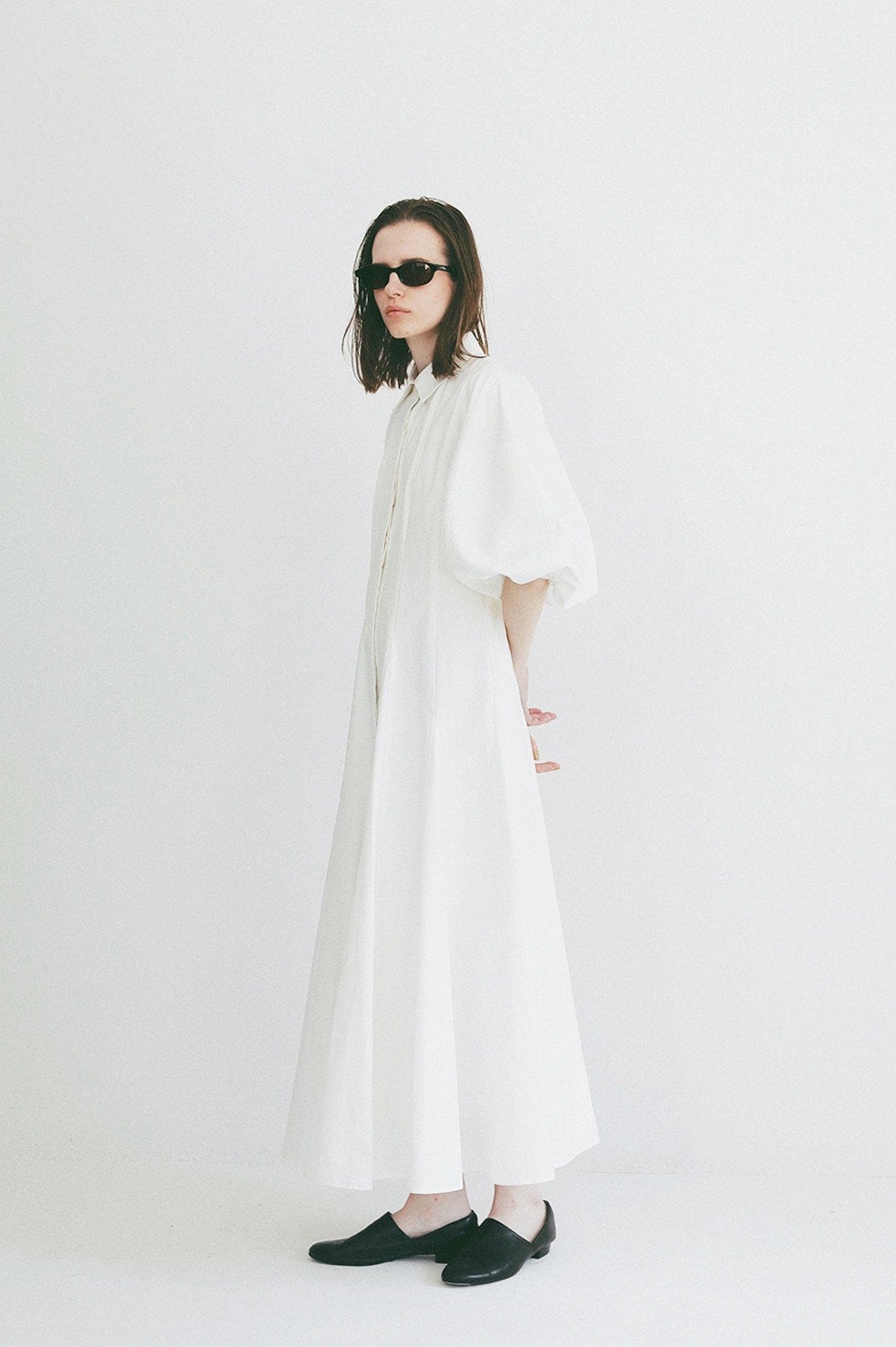 FORM SLEEVE PANEL LINE SHIRT ONEPIECE