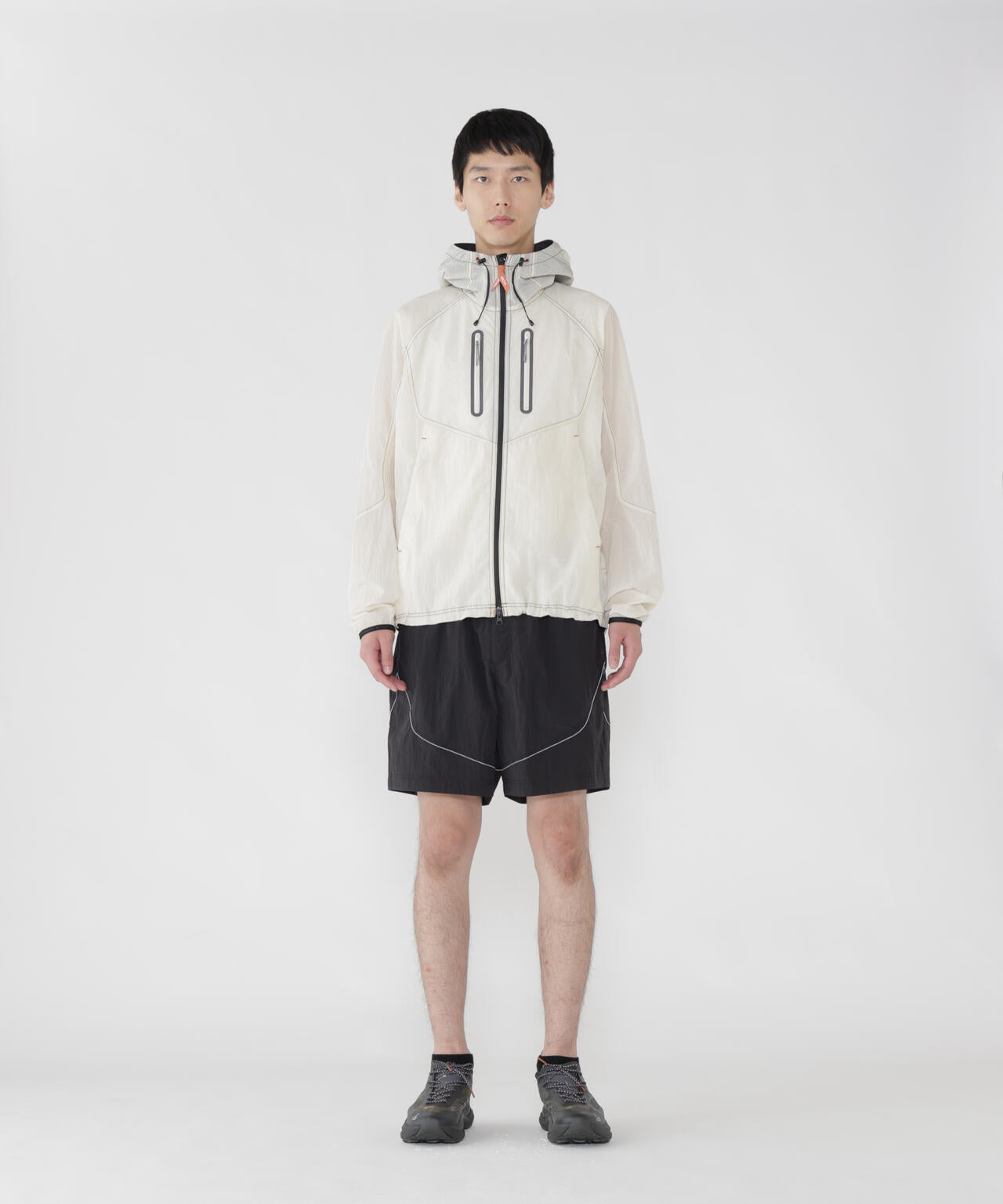 ROA × and wander  ripstop wind jacket