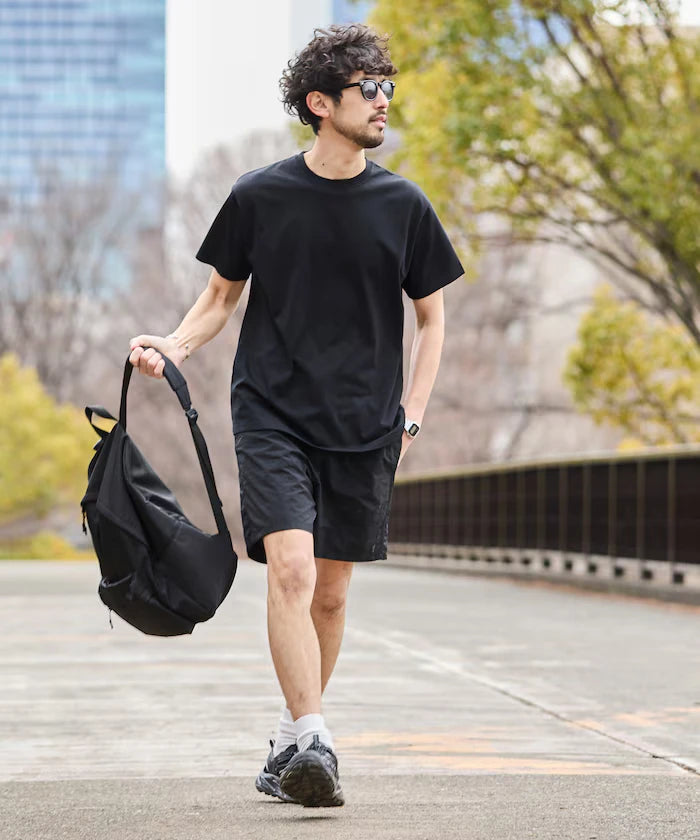 Nylon Short Length Baggy Shorts
