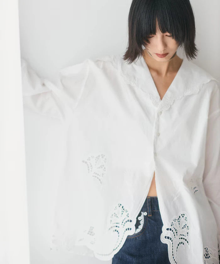 Cutwork Embroidery Blouse