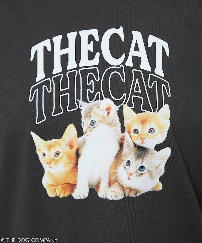 THE DOG / THE CAT Collegiate Style T-Shirt Limited Edition