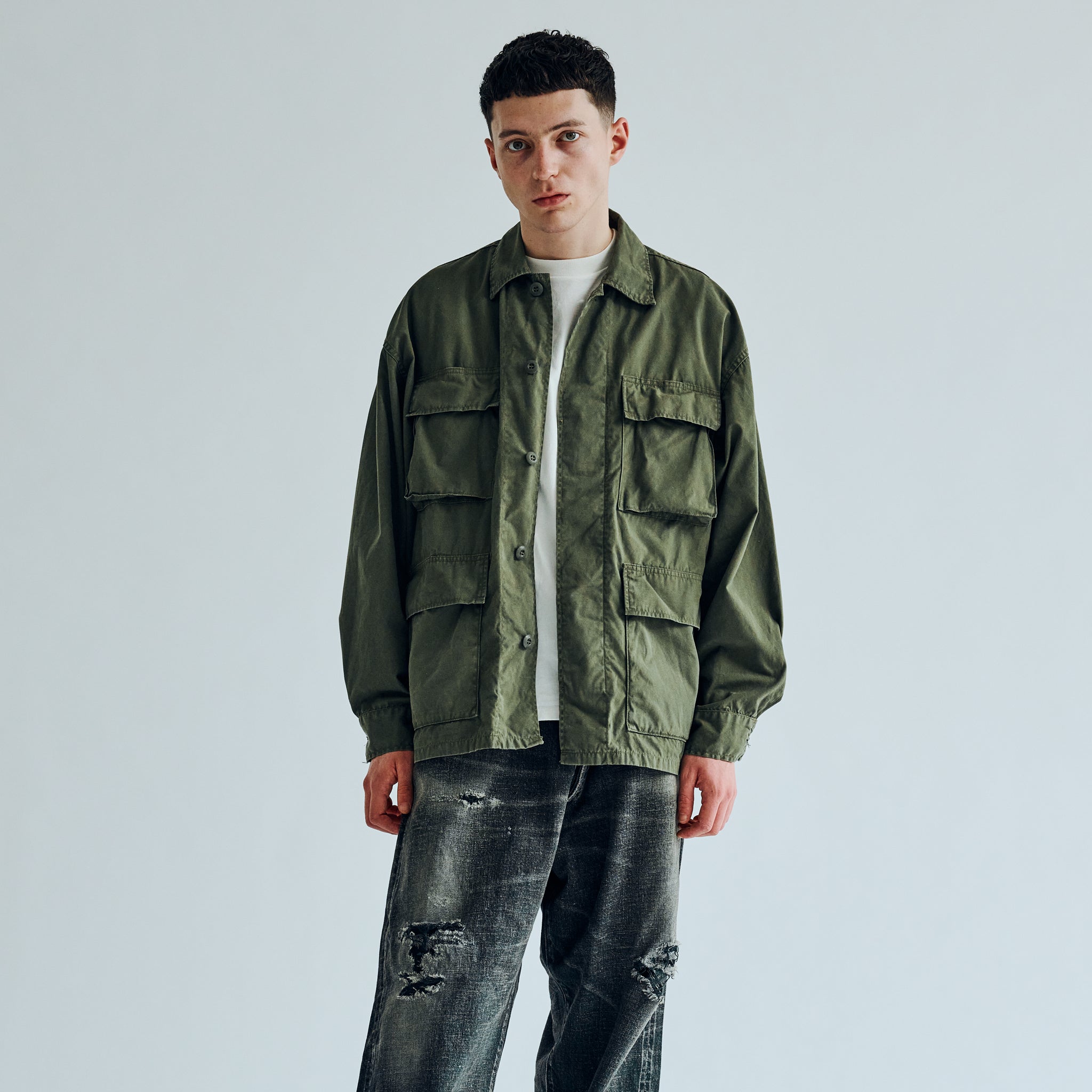 GL15472 / COTTON WEATHER CLOTH B.D.U JACKET