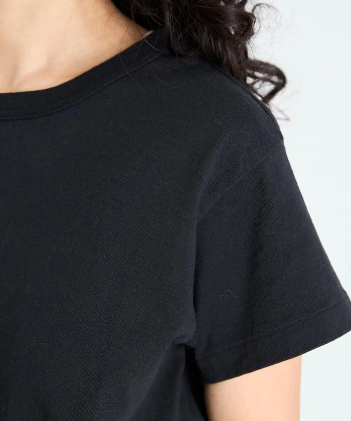 Oil Cut Processing Crew Neck T-Shirt