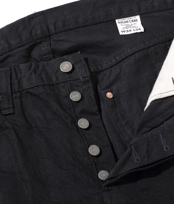 13oz. Black Denim Type-III (Slim Fit)