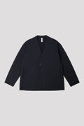 MILAN COLLARLESS DOUBLEBREASTED BOXY JACKET