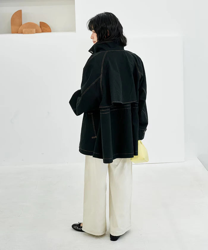 Multiway Boa Vest Coat