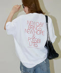 Love Pop Studio New Day Typography T-Shirt