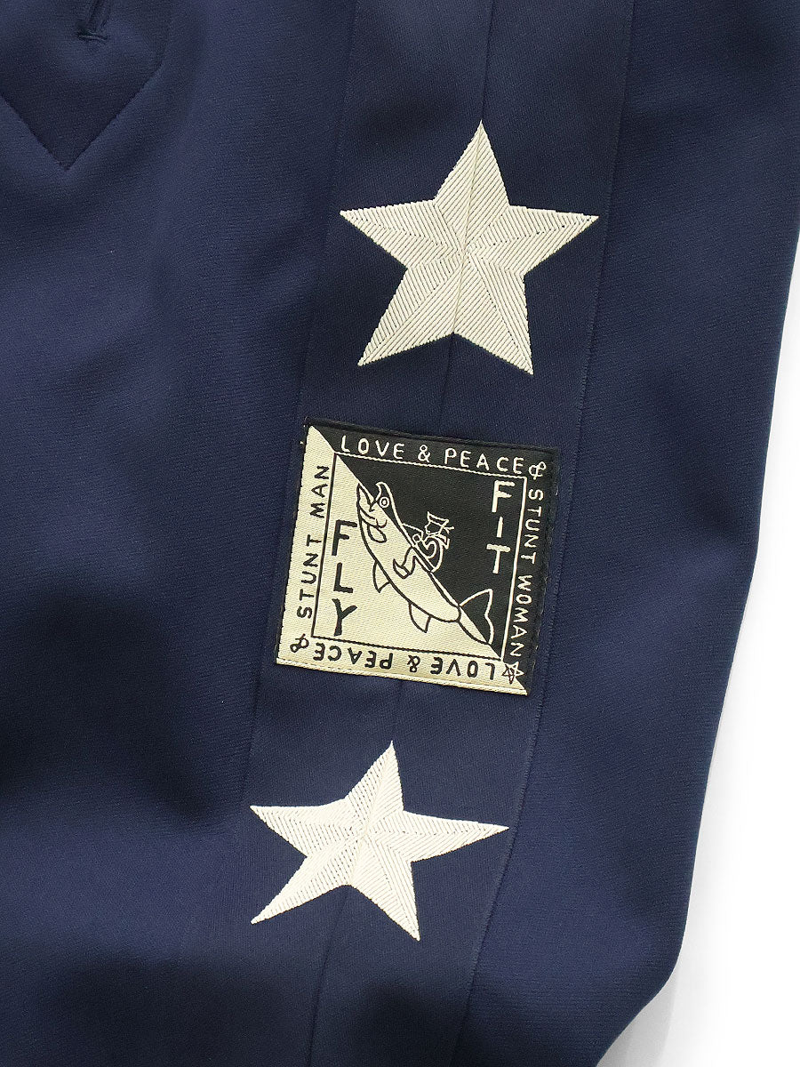 Smooth Jersey Sailor Baggy Track Pants...