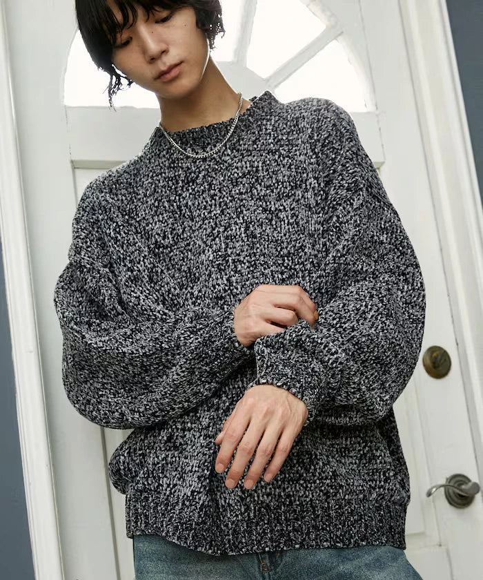Mall Yarn Crew Neck Knit 【Limited Edition】