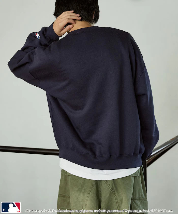 Custom MLB Fleece Crewneck Logo Sweatshirt Limited Edition