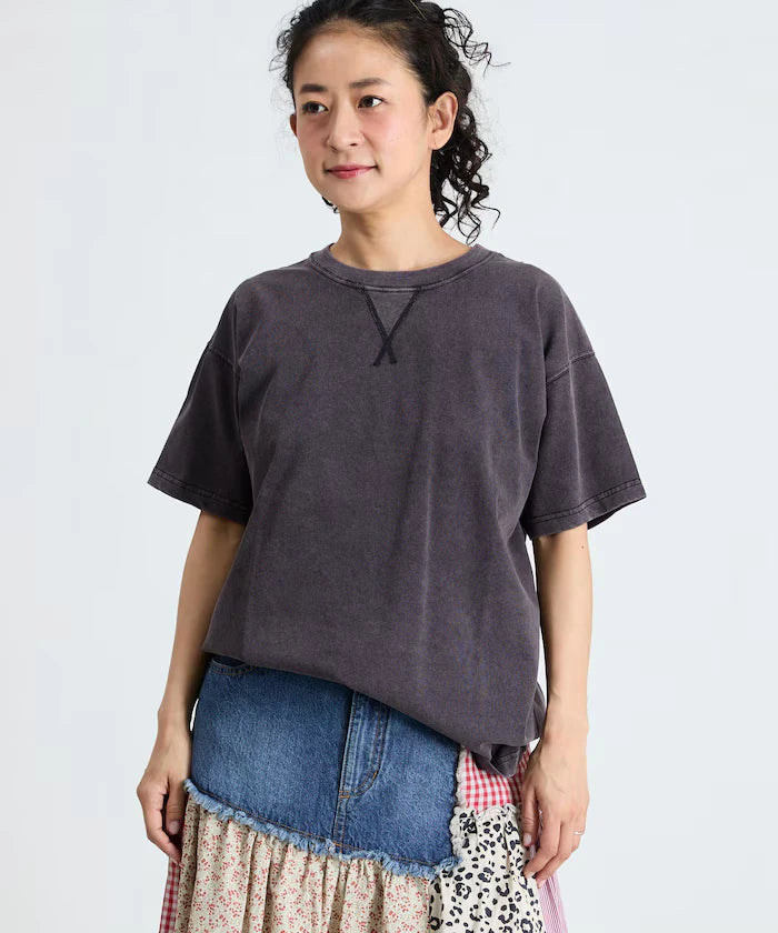 V Gazet Vintage-Like Crew Neck T-Shirt