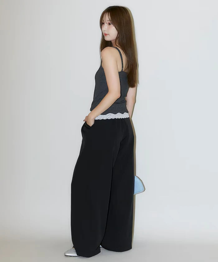 2-pleat slacks pants limited edition