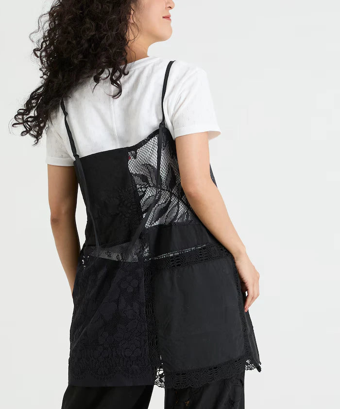 Remake Vintage Lace Patchwork Camisole