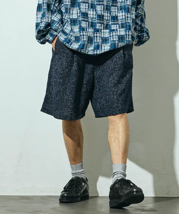 Summer Tweed Easy Wide Shorts / Compatible with Setup