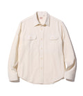 White Chambray Work Shirt (Long Sleeve)
