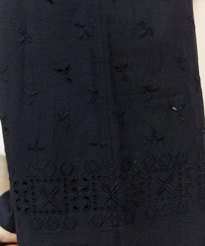 India Embroidered Easy Pants Limited Edition