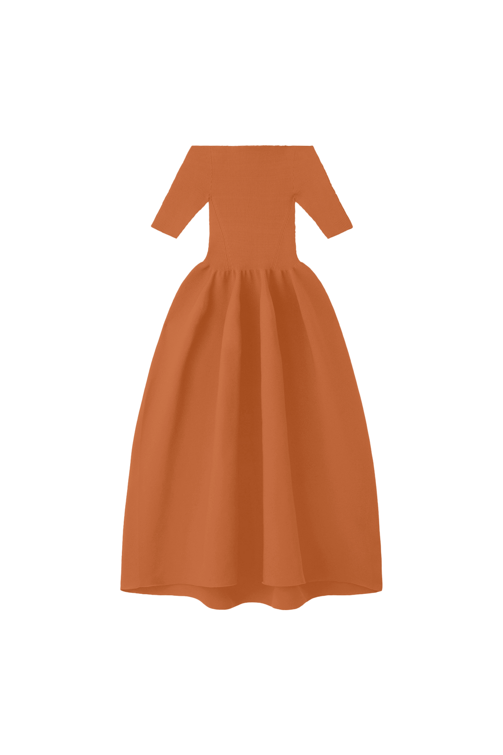 POTTERY HS OFF SHOULDER SHORT SLEEVE DRESS