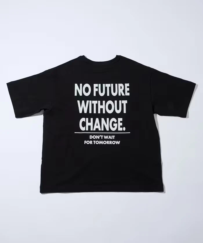 6oz Front Logo Embroidery Crew Neck T-Shirt / Back Print T-Shirt PRINT LEFT CHEST EMBROIDERY BOX FIRST