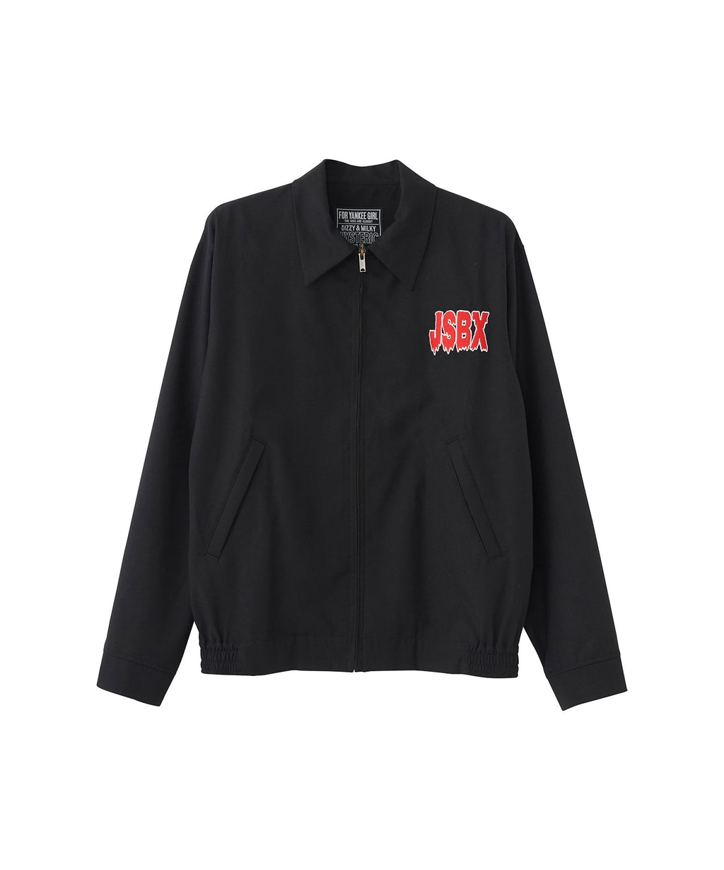 JON SPENCER/JUKEBOX EXPLOSION Embroidered Zip-Up Jacket