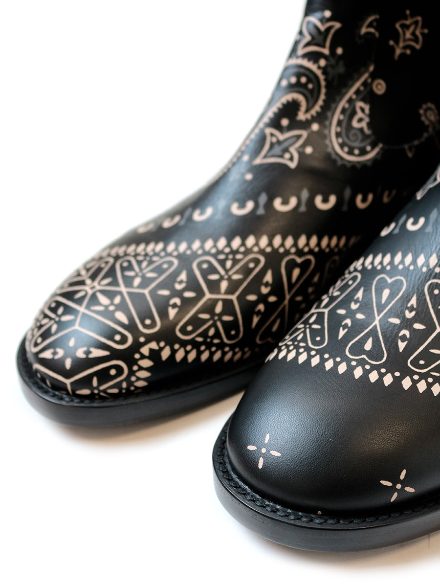 Leather Bandana pt Navy Issue Boots